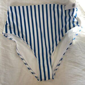 Old Navy High-Waisted French-Cut Bikini Swim Bottoms Large